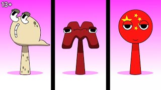 Sprunki Oc Q Alphabet Lore, M Alphabet Lore, China