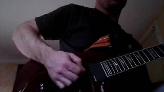 ESP LTD M302 through a Line 6 Spider Amp. Just messing around with some riffs.