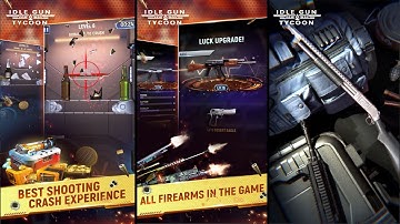 Idle Gun Tycoon | By Machbird Studio | Android Gameplay | Walkthrough | One Touch Go