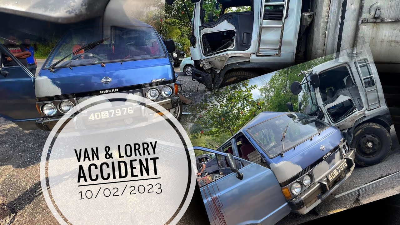 10/02/2023 OMG lorry & Van Accident - YouTube
