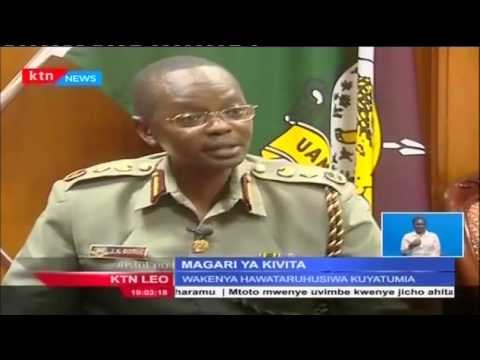 Inspekta mkuu wa Polisi Joseph Boinnet akataa magari ya kivita kutumika bila cheti au leseni maalum