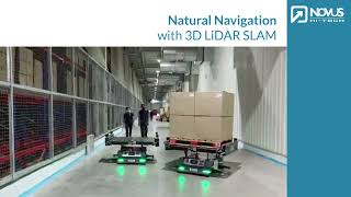 Smart AMRs in Action | Real-Time Collision Avoidance with 3D LiDAR SLAM