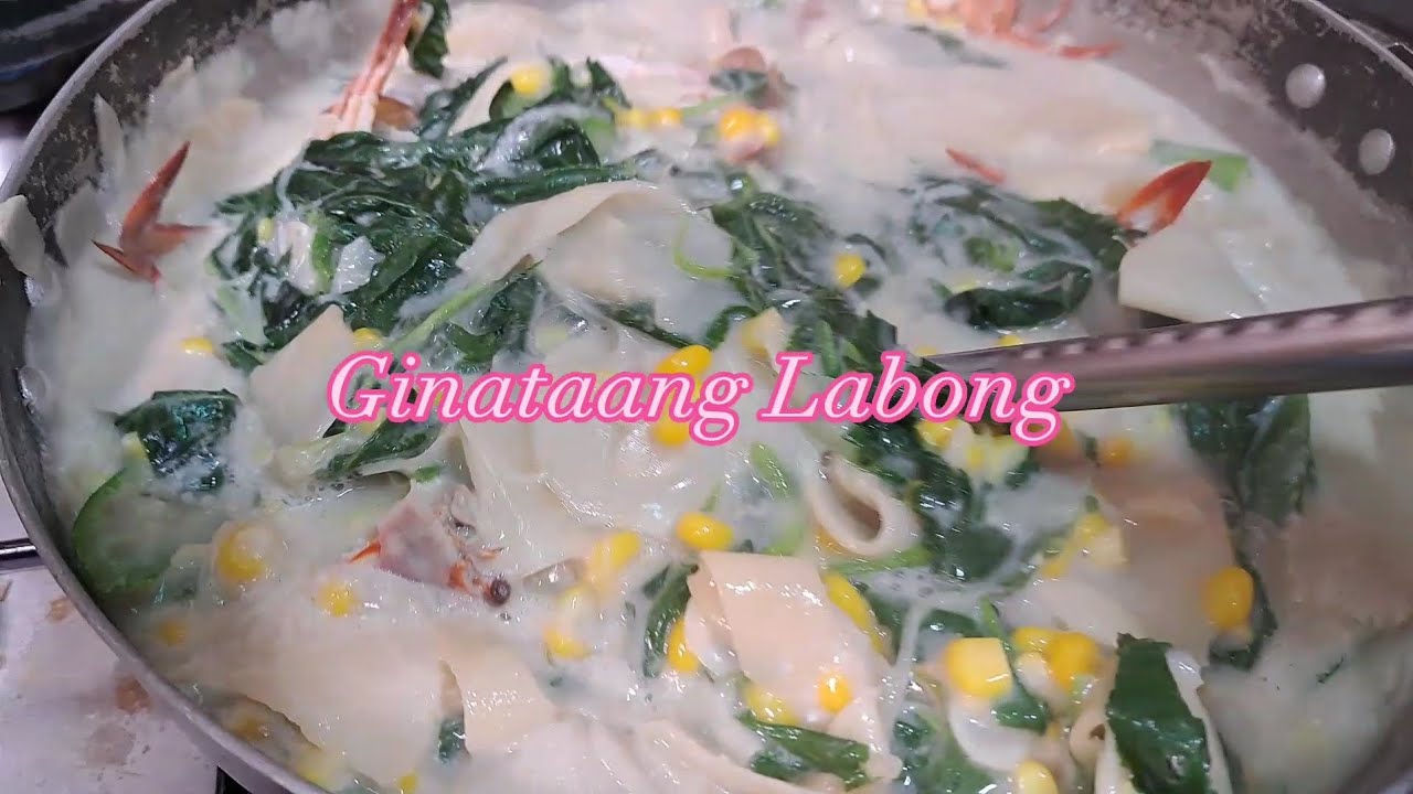 Ginataang Labong with Crab and Sweet corn By:Mama Gemma's kitchen