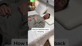 How to Optimise Back Sleeping