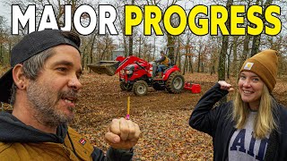 FIXED The Tractor and TONS OF WORK Accomplished!! Tiny House / Homesteading