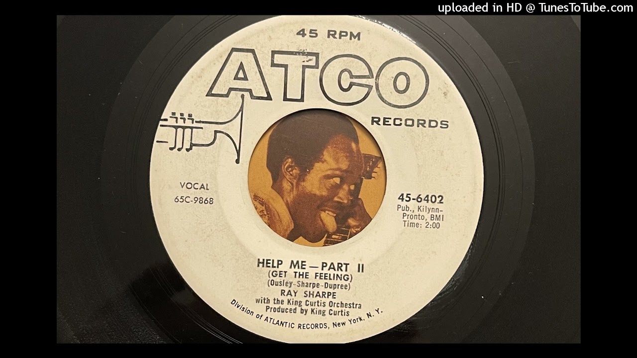 米7” Ray Sharpe, King Curtis &amp;amp; His  Help Me (Get The Feeling) 456402 ATCO Records /00080 Ray Sharpe With The King Curtis Orchestra – Help Me (Get The