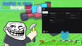 Build a Car Script Showcase - ROBLOX EXPLOITING