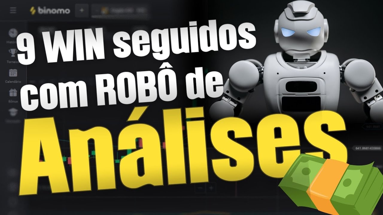 O melhor Robô Trader para Binomo do Mercado – 9 Win Seguindos com Robô de Análises