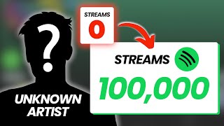 From ZERO to 100,000 streams on Spotify 🚀 --- Episode 1