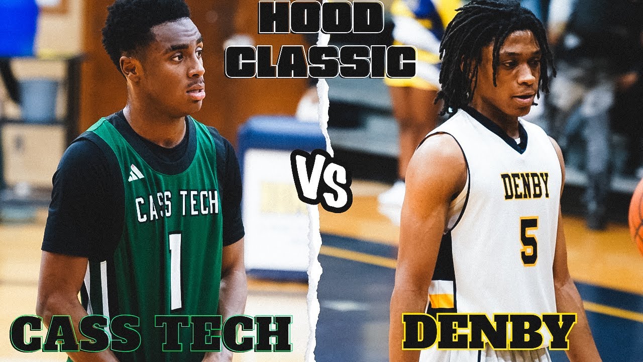 CASS TECH PULLED UP TO A PACKED OUT DENBY GYM & THIS HAPPENED ..🤯 *MUST WATCH* 