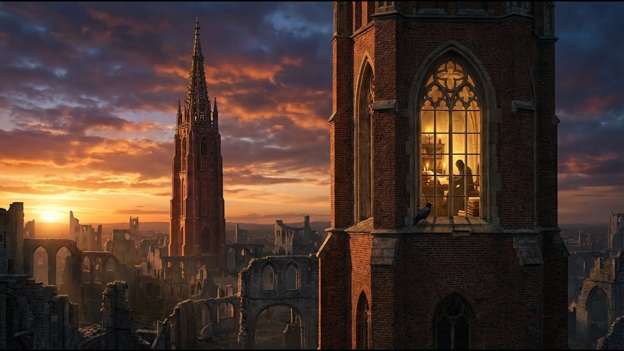 Last Priestess Cataloging the Lost Civilization | Dark Academia Ambience | Music for Deep Focus