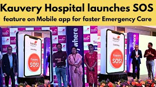 Kauvery Hospital launches SOS feature on mobile app for faster Emergency Care screenshot 1