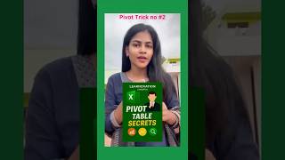 🔥 Excel Pivot Table Tricks in Tamil | Top 3 ExcelTamil Tips | Learnovation Excel Tutorial in Tamil