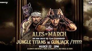 Gunjack &amp; Mystery partner vs Jungle Titans [March 2026] | ORC Tag Team Championship Match!