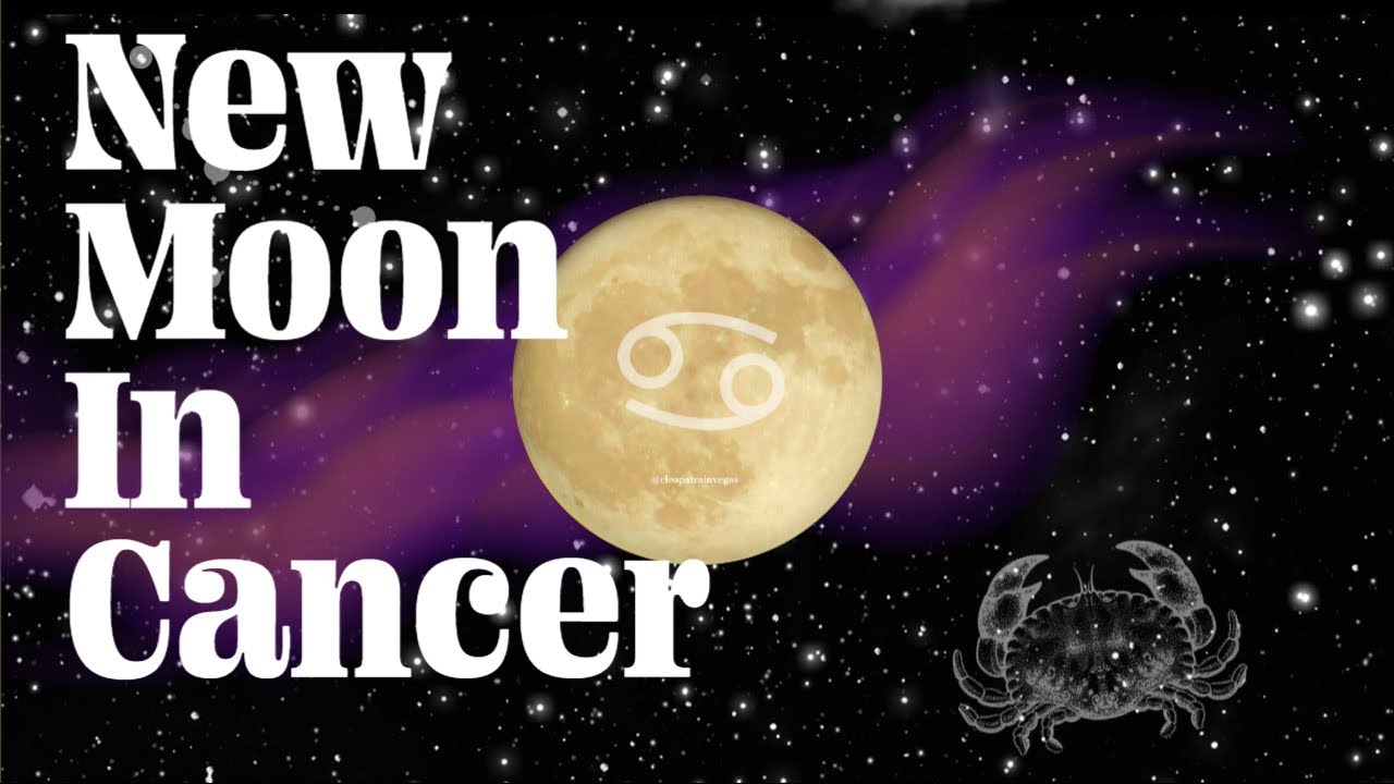 The New Moon in Cancer Vibes July 17th 2023☄️⭐