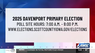 What to know about Davenport primary elections