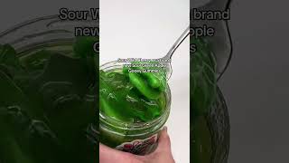 Sour Green Apple Gooey Gummies Just Landed! #gummycandy #yumyumcandyshop