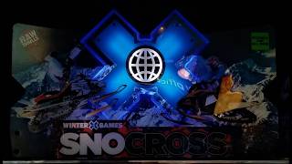 Finishing 2nd Place on Winter X Games Sno Cross - POV - China Course screenshot 4