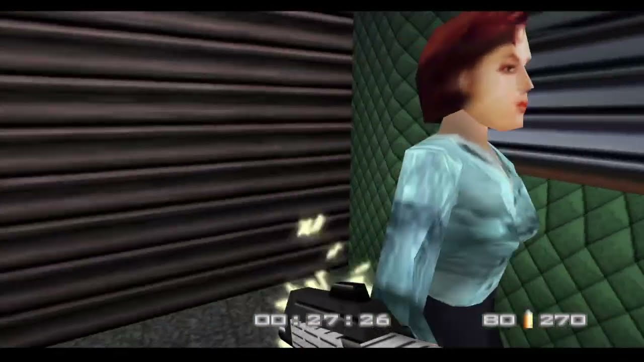 Why do I keep going in the Train secret room during speedruns ? (Goldeneye XBOX NO CHEATS)