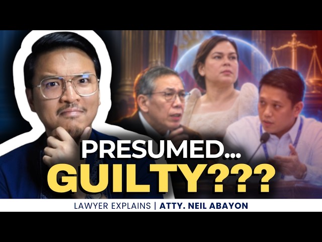 PRESUMPTION OF INNOCENCE sa Impeachment—MERON o WALA? Ano ang Sabi ng SUPREME COURT? #AttorNEIL