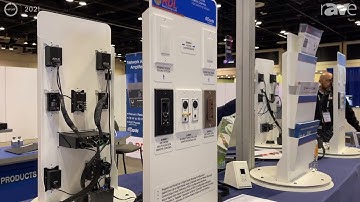 InfoComm 2021: RDL Demos D-NMC1 Remote Control for Dante Audio Network System