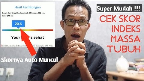 Cara Mengetahui Skor Indeks Massa Tubuh Secara Online dan Offline