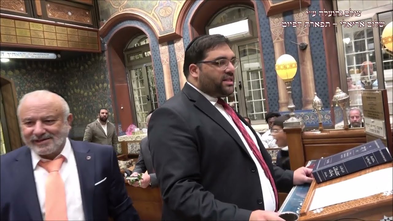 הבדלה החזן מנחם נאבת עונג שבת שמיני תשפ''ה צבא