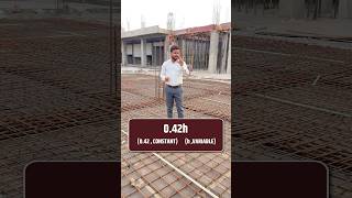 || Slab में Crank Bar की Cutting Length कैसे Calculate करते हैं?? || #viral #civilengineer #shorts