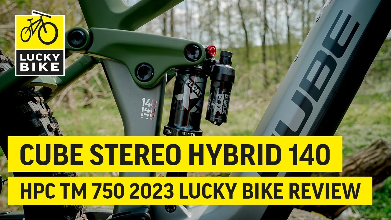 CUBE STEREO HYBRID 140 HPC TM 750 2023 REVIEW | Starkes E-Fully fr satten  High-End Fahrspa!