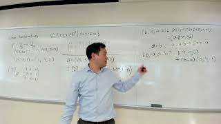 Coordinate representation of vectors and linear transformations