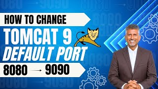 How to change default port in Tomcat | Tomcat 9 Default port change | Default port 8080 change