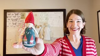 Gnome Girl Christmas Ornament