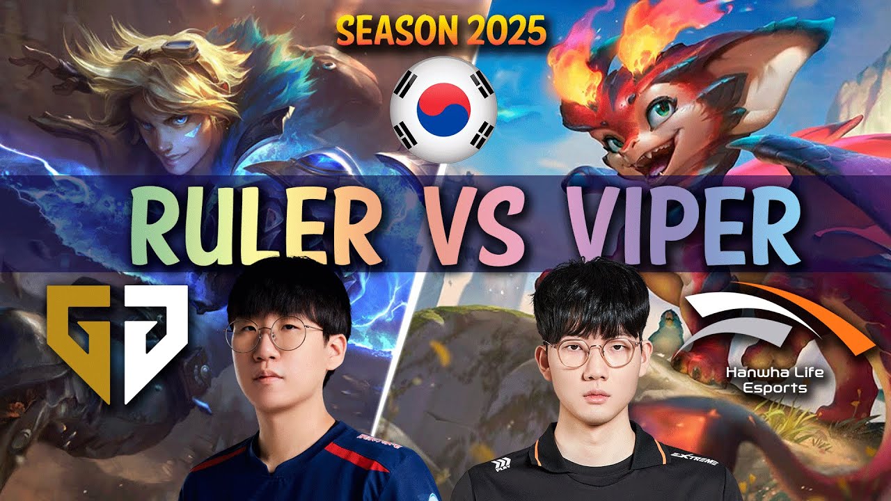 GEN Ruler vs HLE Viper - Ruler EZREAL vs Viper SMOLDER ADC - Patch 15.4 ...