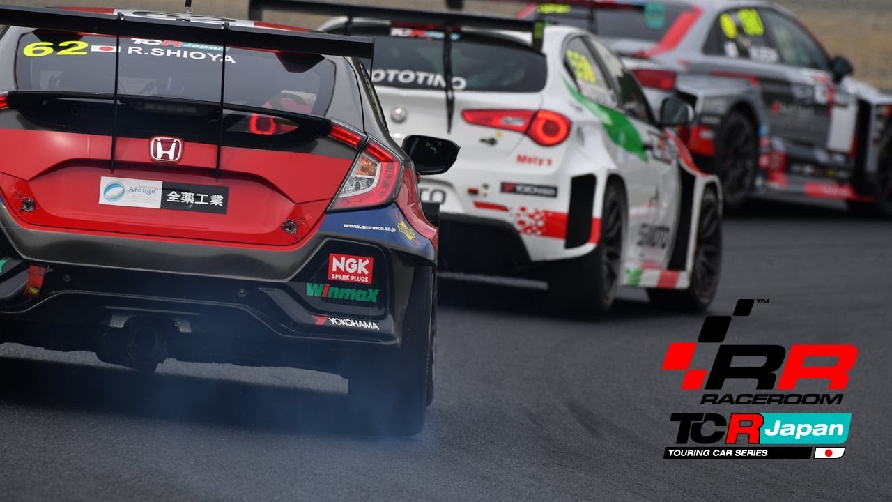 Japanese Virtual Racing RaceRoom 🔴🟢 Virtual 2024 TCR JAPAN - Montegi race3/3 - YouTube