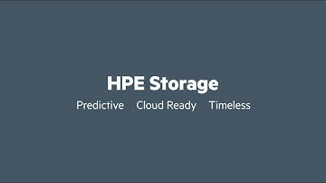 HPE Storage Point of View