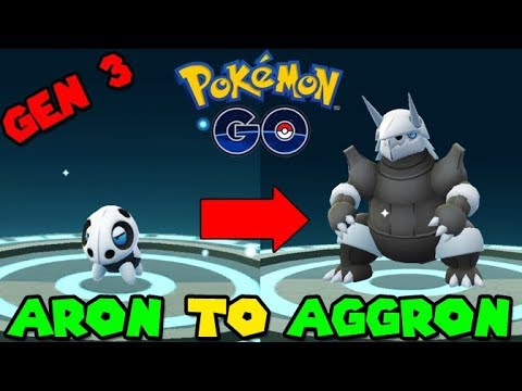 Pokemon Go Aron Evolution Chart