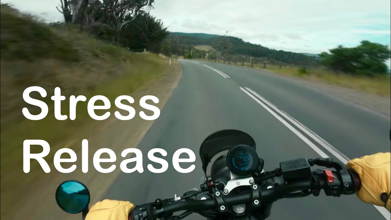 POV Motorcycle Ride | XSR900 | Saltwater River TAS | Relaxing music