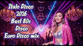 Best Italo Disco 2026 🌙 80s Euro Disco &amp; Synthpop | Nonstop Party Mix