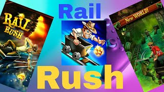 تجربة لعبةsimo_yt|Rail-Rush#ألعاب #تهكير #نقود_بلا_حدود screenshot 5