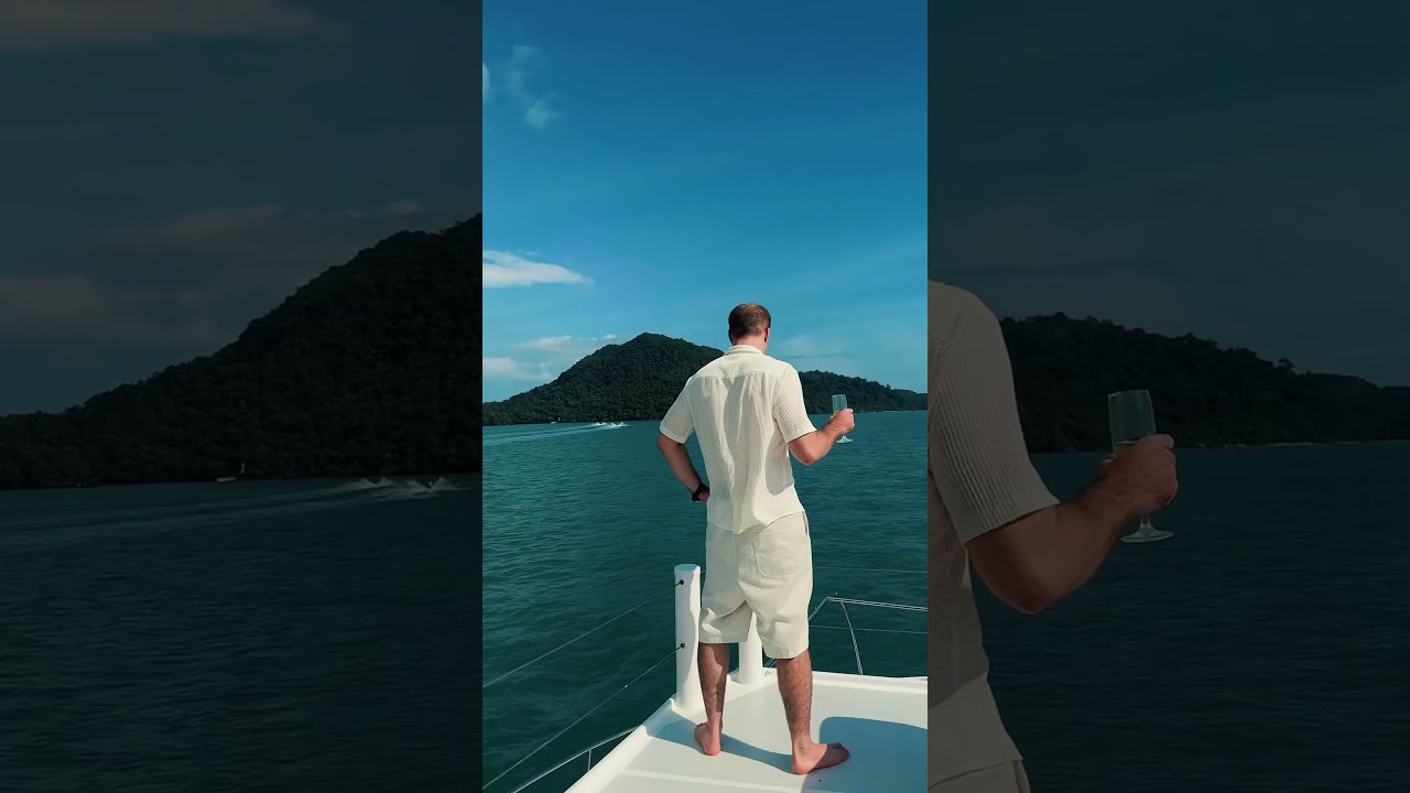 This feeling #cruise #yacht #travel #couple #island