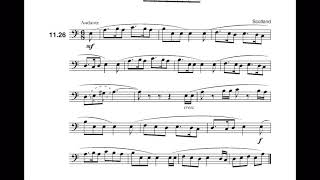 Sight Singing Minor Compound Time Signatures in Bass Clef 11.26