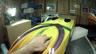 Rc Electric Conversion Expresscraft Lightning 47 Cat Hull. Blooper Ending, Sorry.