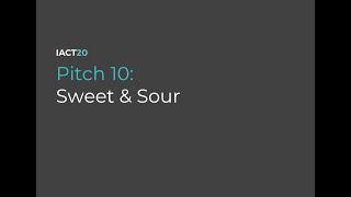 InnovationACT 2020: Pitch Night - Sweet and Sour