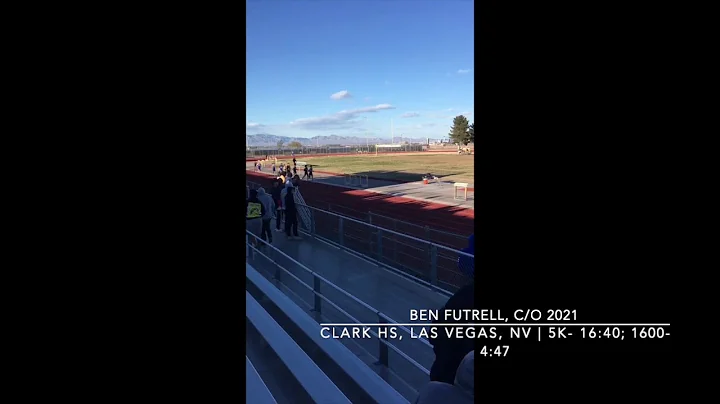 Ben Futrell Highschool Running Highlights