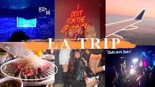 VLOG: LA Trip | BTS Concert, Eating, Party!