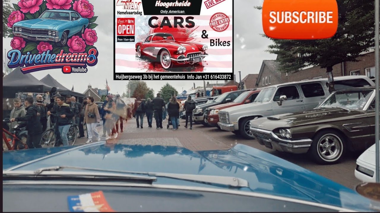 American day hoogerheide Een gezellig treffen van liefhebbers en owners van All American Vehicles.