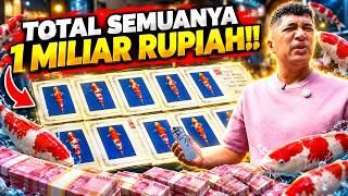 AKHIRNYA DATANG! 10 IKAN KOI SEHARGA 1 MILIAR DARI CHINA!