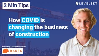 2 Min Construction Tips | How the construction business is changing due to COVID-19