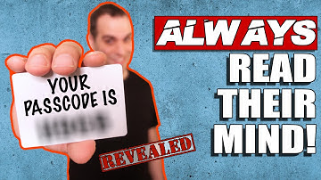 Easy Way to KNOW What Anyone is Thinking! (Always works) Mentalism Tutorial by Spidey