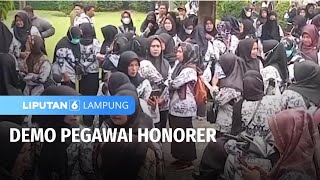 Demo Pegawai Honorer, Tolak PPPK Paruh Waktu | Liputan 6 Lampung Demo Pegawai Honorer, Tolak PPPK Paruh Waktu | Liputan 6 Lampung